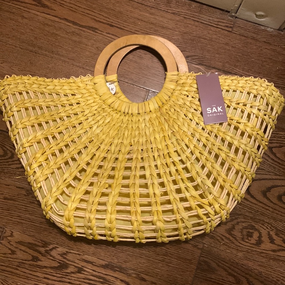 The sak original straw bag